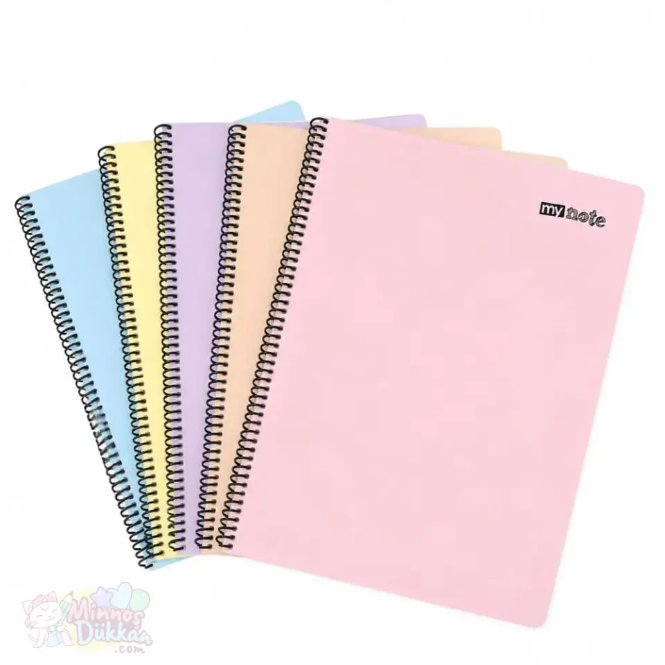 Mynote Flex Pastel 72 Yaprak Çizgili Defter - A4