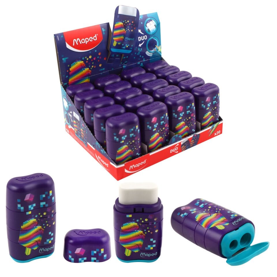 Maped Pixel Party Silgili Kalemtraş