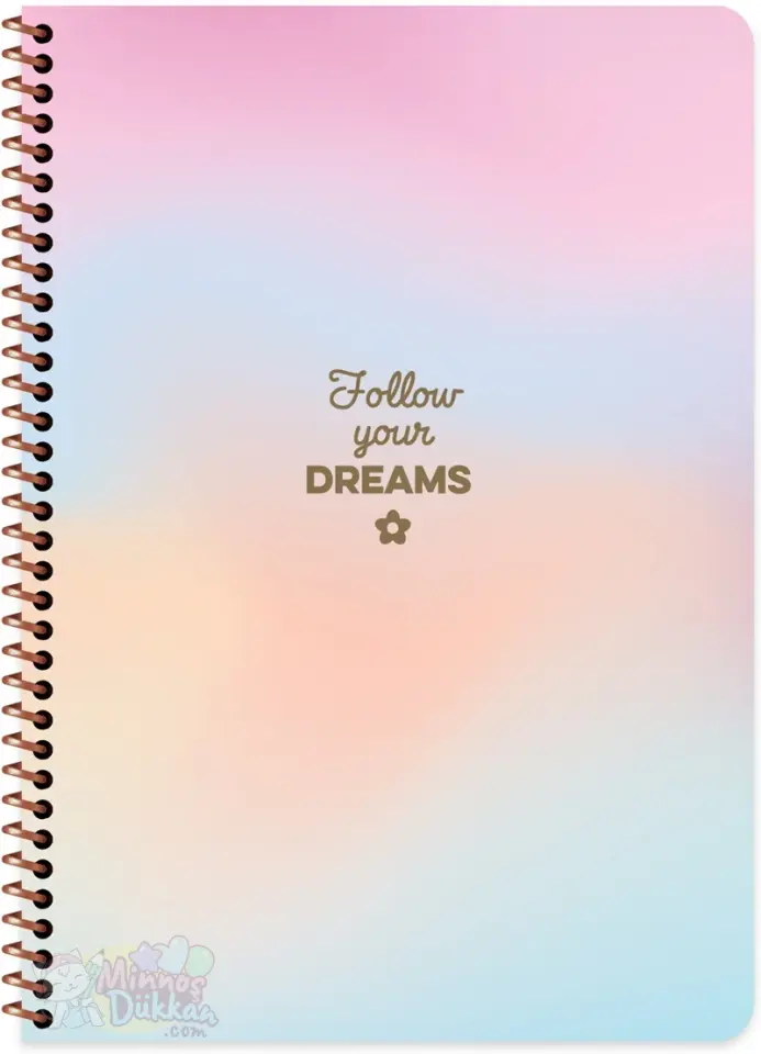 Keskin Color Peritozu 80 Yaprak Kareli Spiralli Defter A4