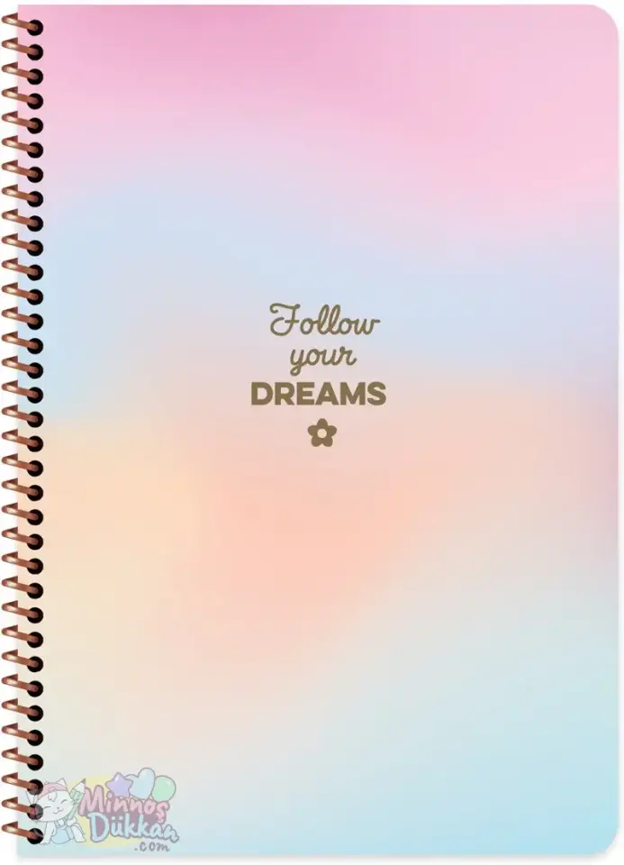 Keskin Color Peritozu 80 Yaprak Çizgili Spiralli Defter A4