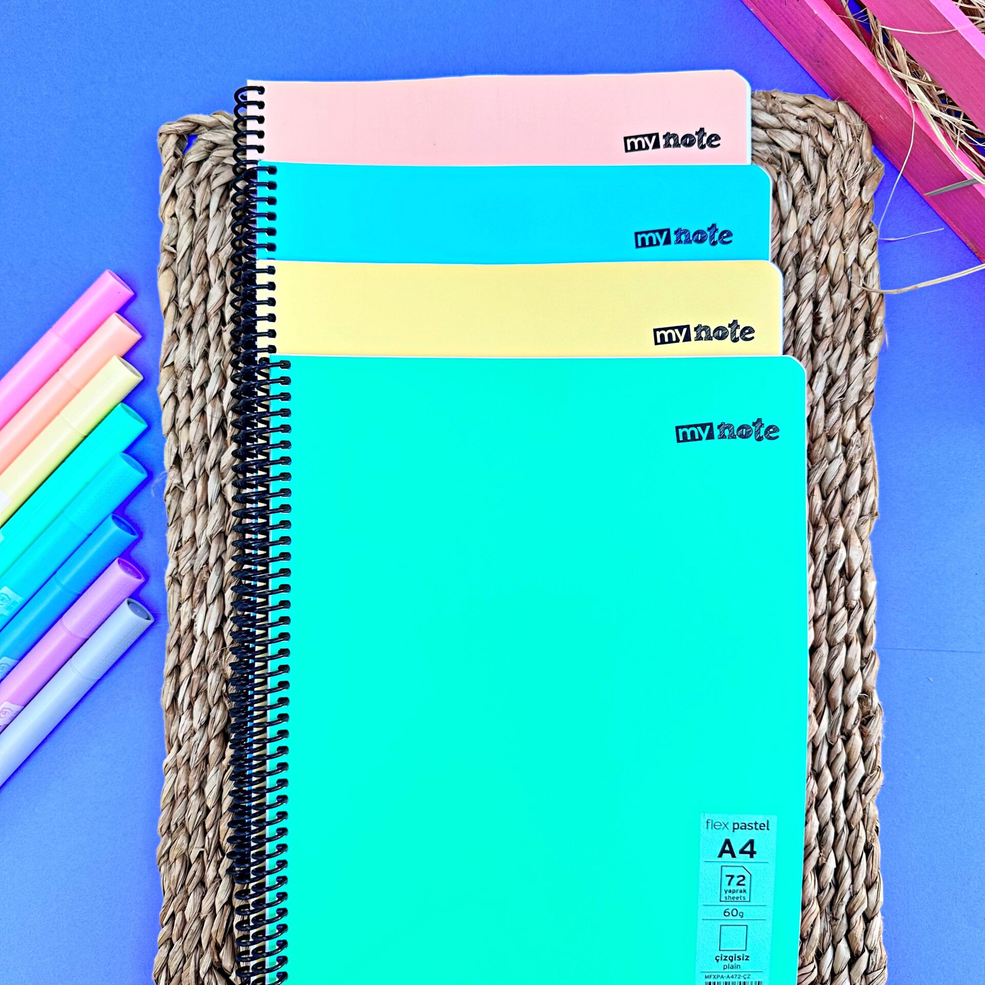 みんとてぃー mynote-flex-pastel-72-yaprak-
