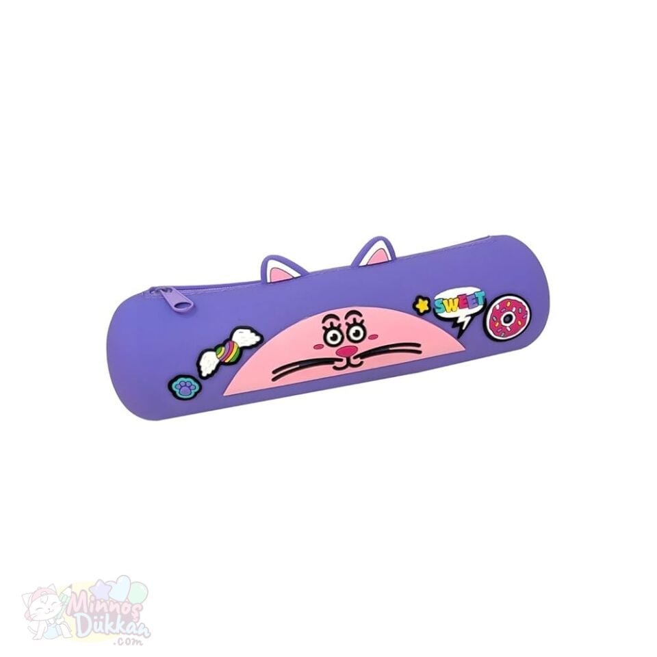 Mitama Emoji Silikon Kalem Çantası