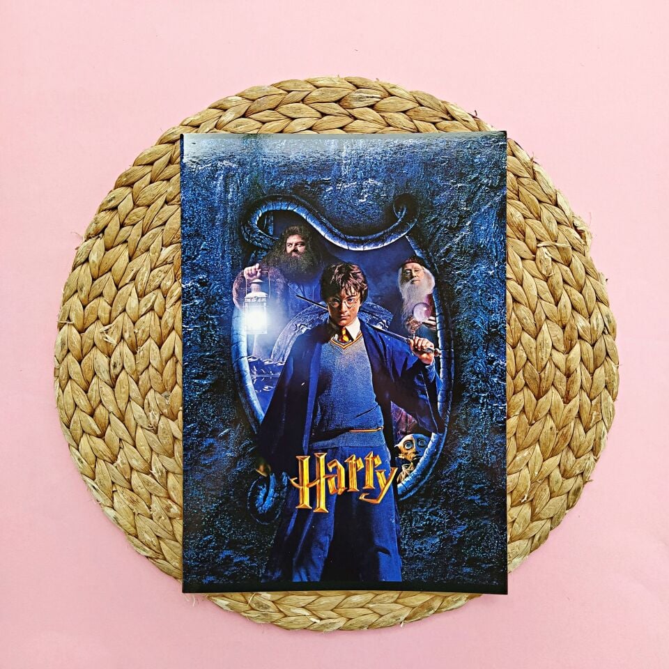 Harry Potter Kareli Defter A4 60 Yaprak