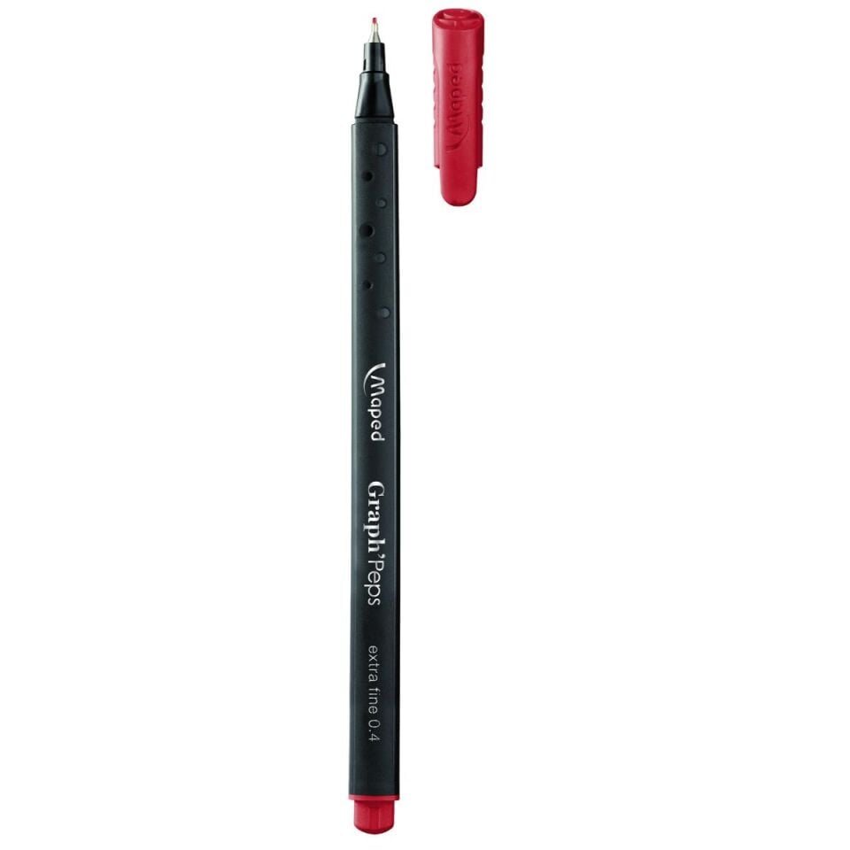 Maped Graph Peps Fineliner - Kırmızı