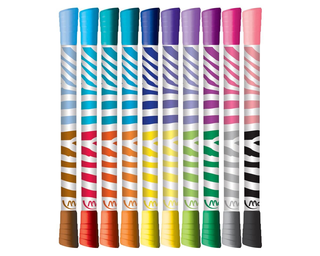 Maped Color Peps Duo Keçeli Kalem Seti 10 Renk