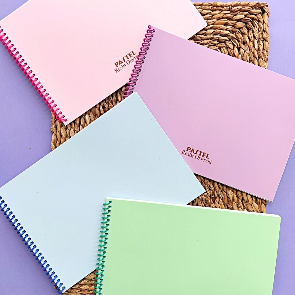 Pastel 17x24 20 Yaprak Resim Defteri