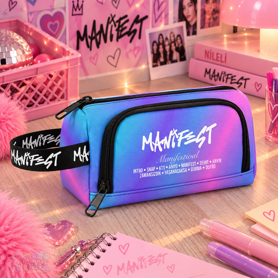 Manifest Manifestival Kalem Çantası - 4004