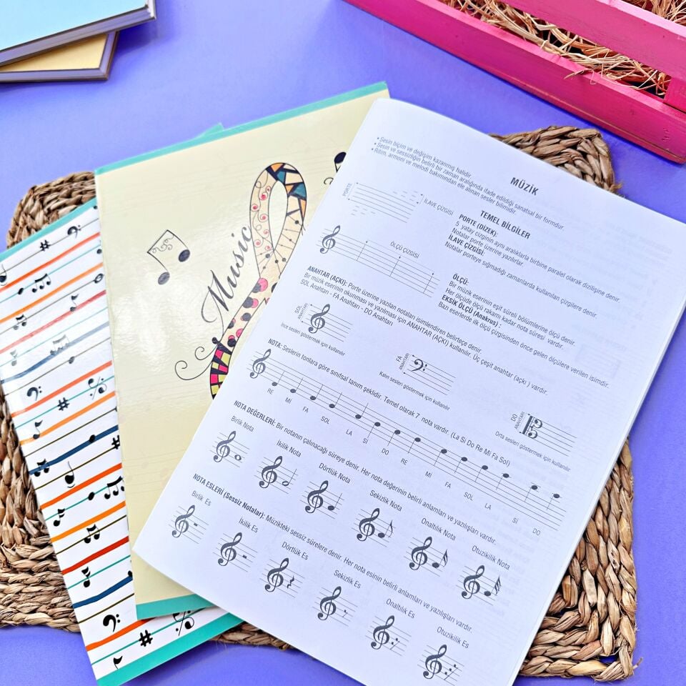 Keskin Color Müzik Defteri 32 Yaprak -A4