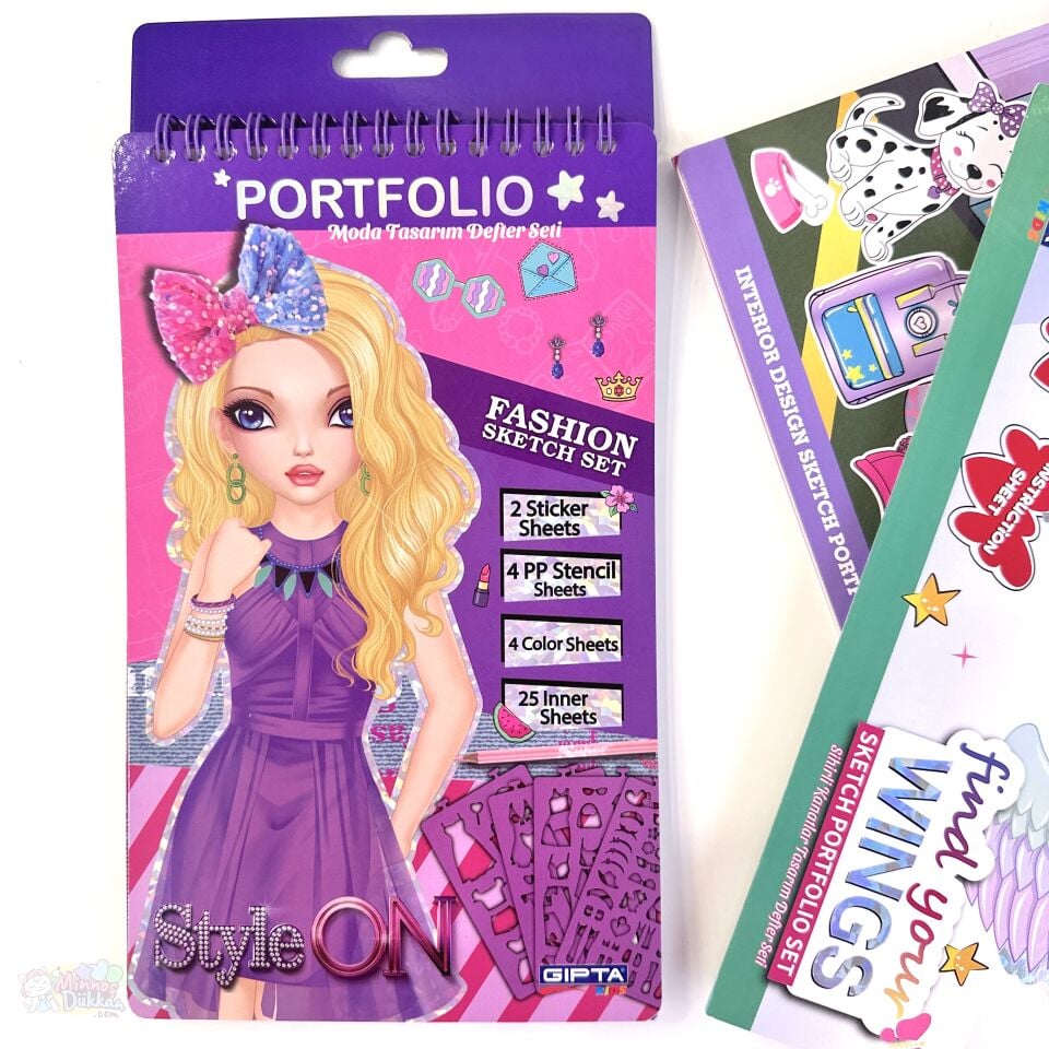 Style On Sticker Moda Tasarım Defteri