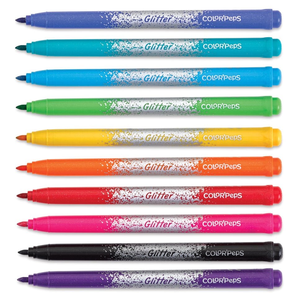 Maped Color Peps Glitter Keçeli Kalem Seti 10 Renk
