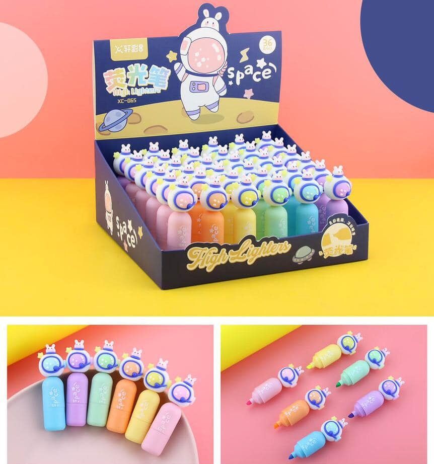 Astronot Soft Tekli Fosforlu Kalem