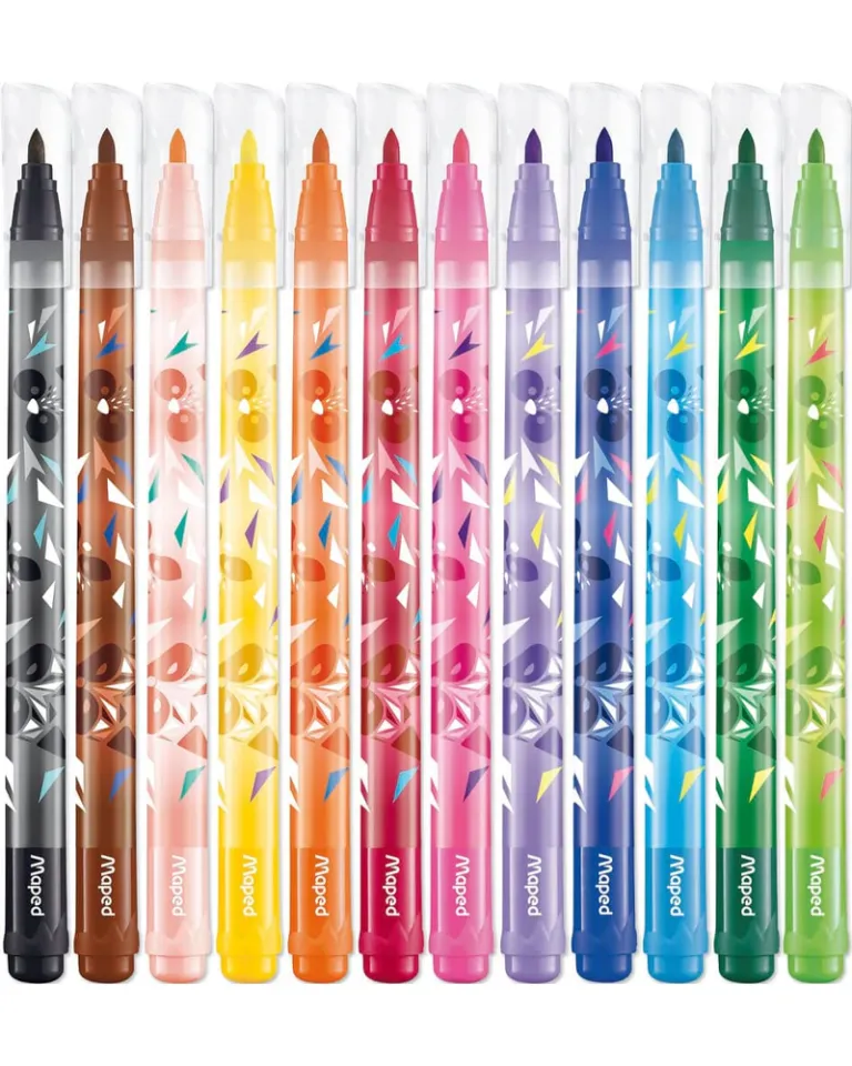 Maped Mini Cute Keçeli Kalem 12li