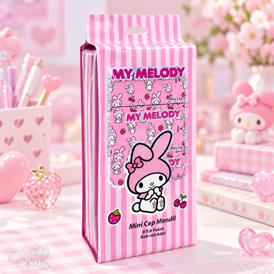 My Melody 8li Paket Islak Mendil