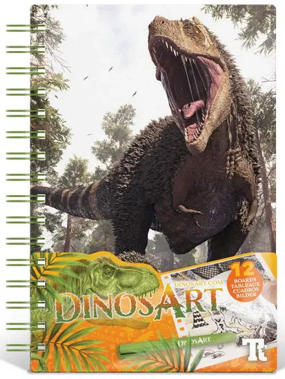Nebulous Stars Dinosart Small Creative Sketch Book