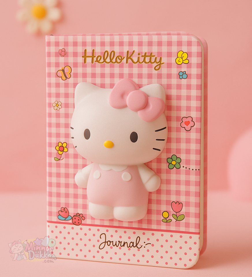 VJ Hello Kitty Squishy Günlük A6 192 Sayfa - 1