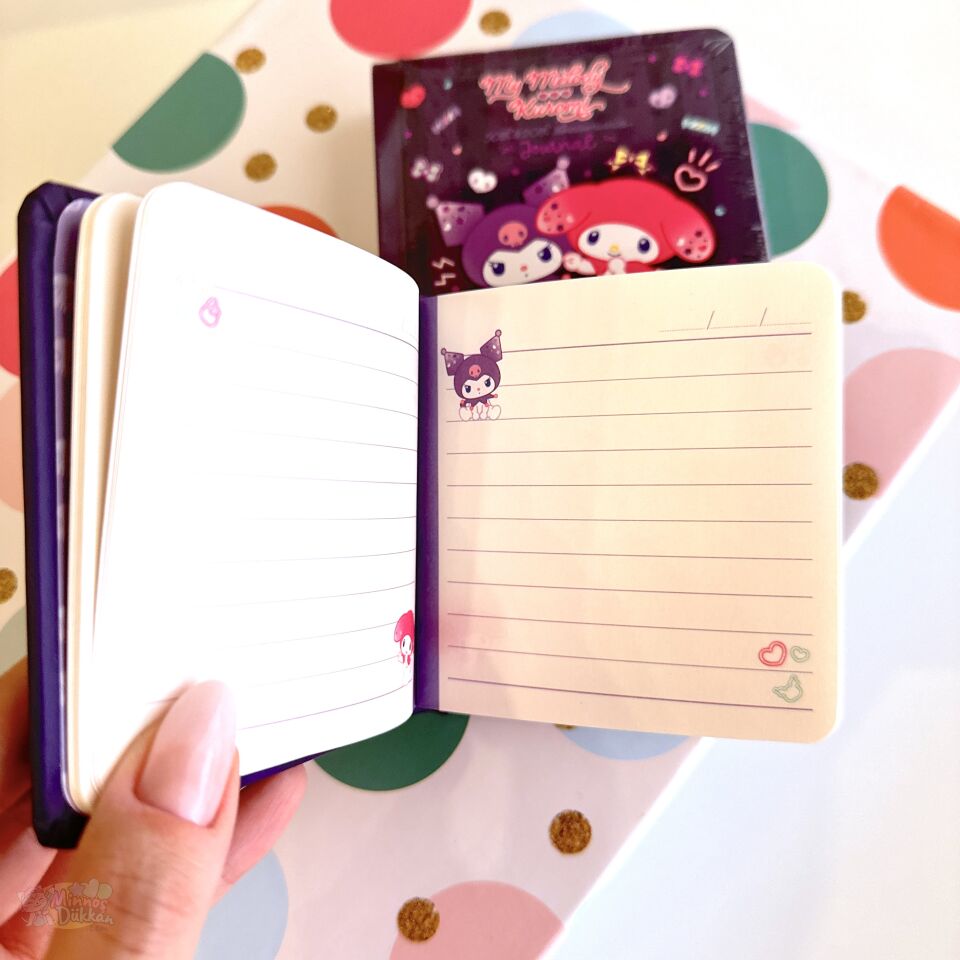 VJ Kuromi Mini Journal 9x9 192 Sayfa - 4