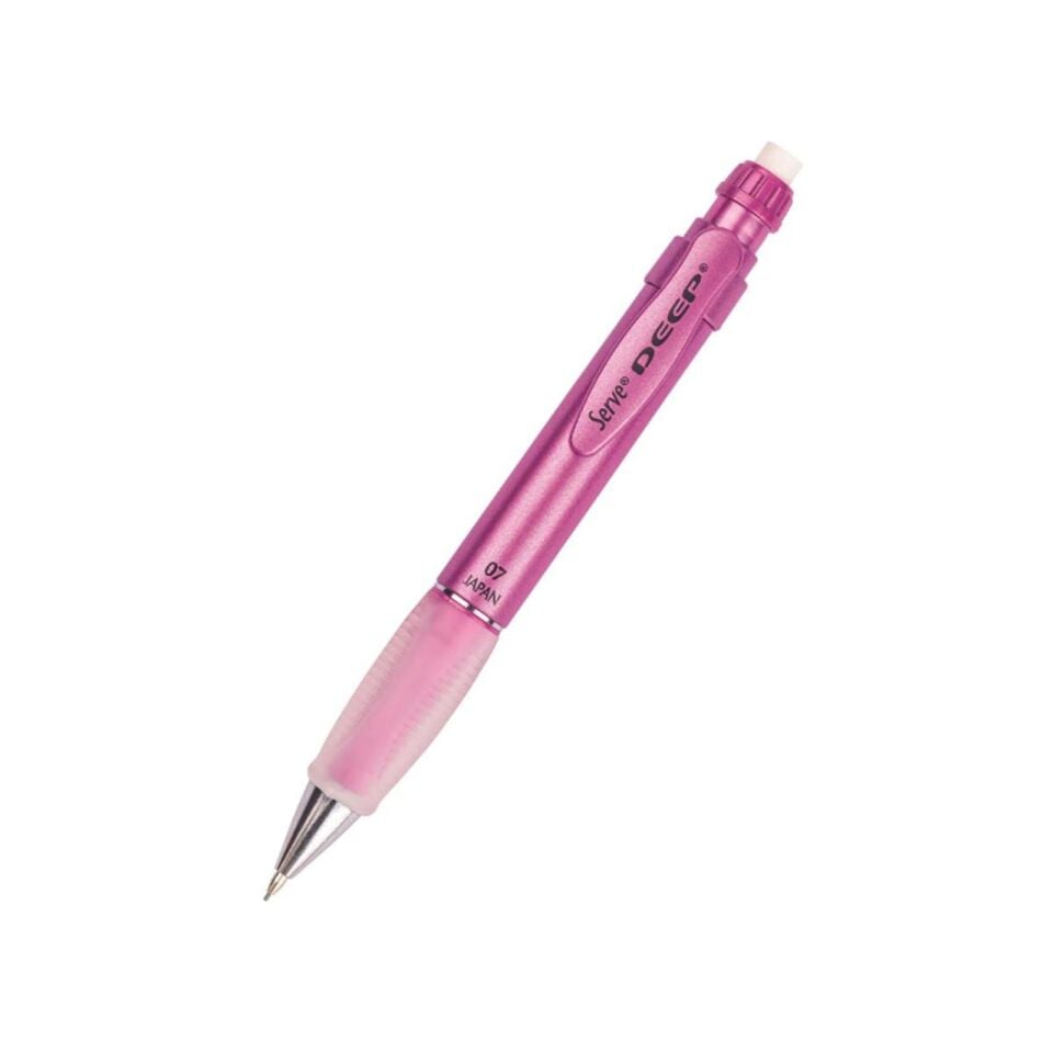 Serve Deep Metalik 0,7 Uçlu Versatil Kalem Yeni Seri - Pembe