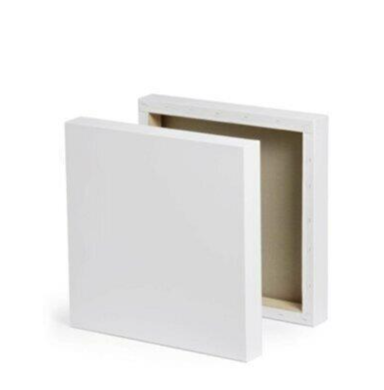 Decomor Beyaz Tuval - 15x15 cm