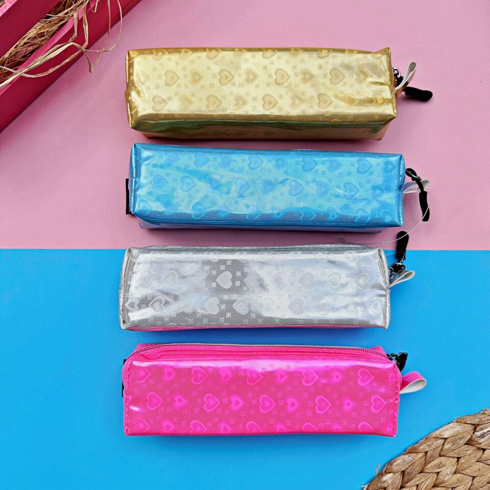 Bear and Deer Simli Kalpli Tek Göz Kalem Çantası