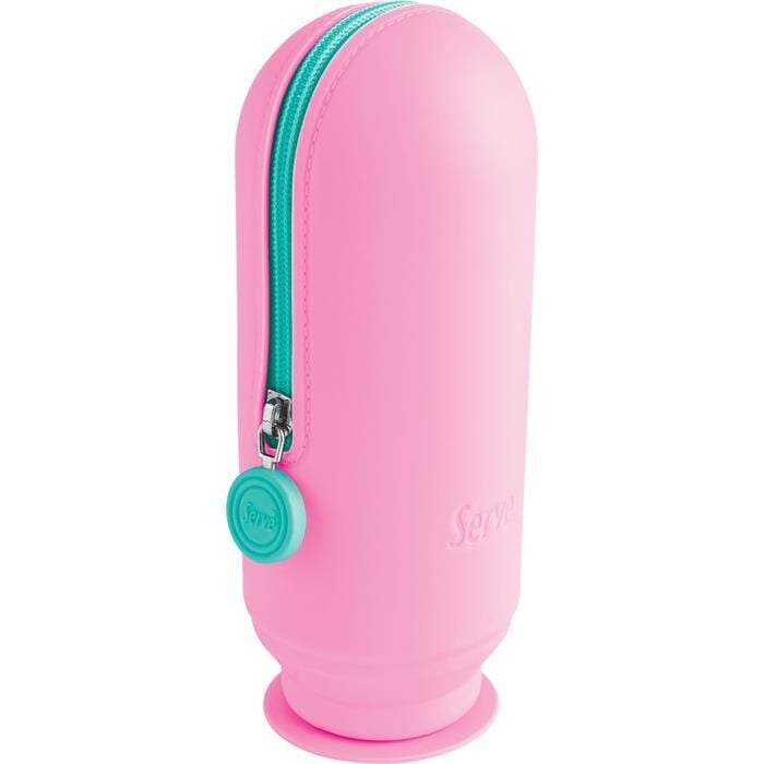 Serve Hoop Vakumlu Kalem Çantası - Pembe