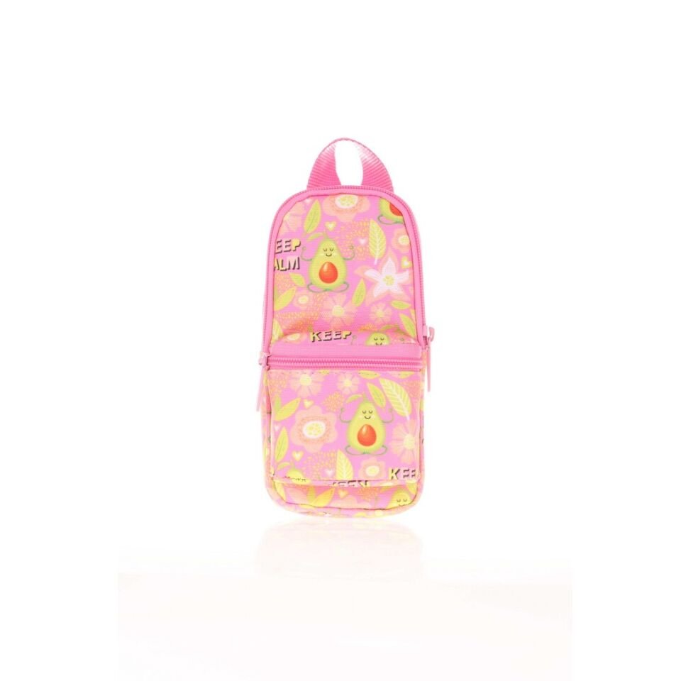 Kaukko Nature Junior Bag Kalem Çantası - Avocado