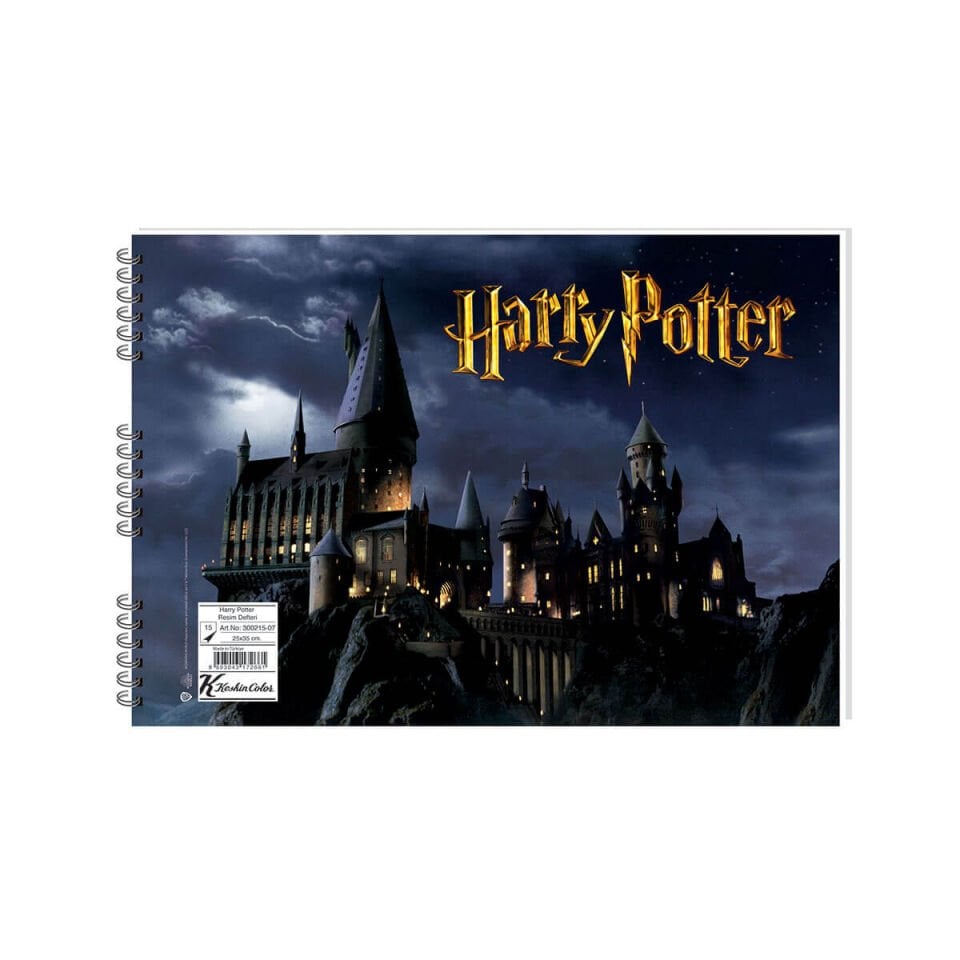 Harry Potter 25x35 cm 15 Yaprak Resim Defteri