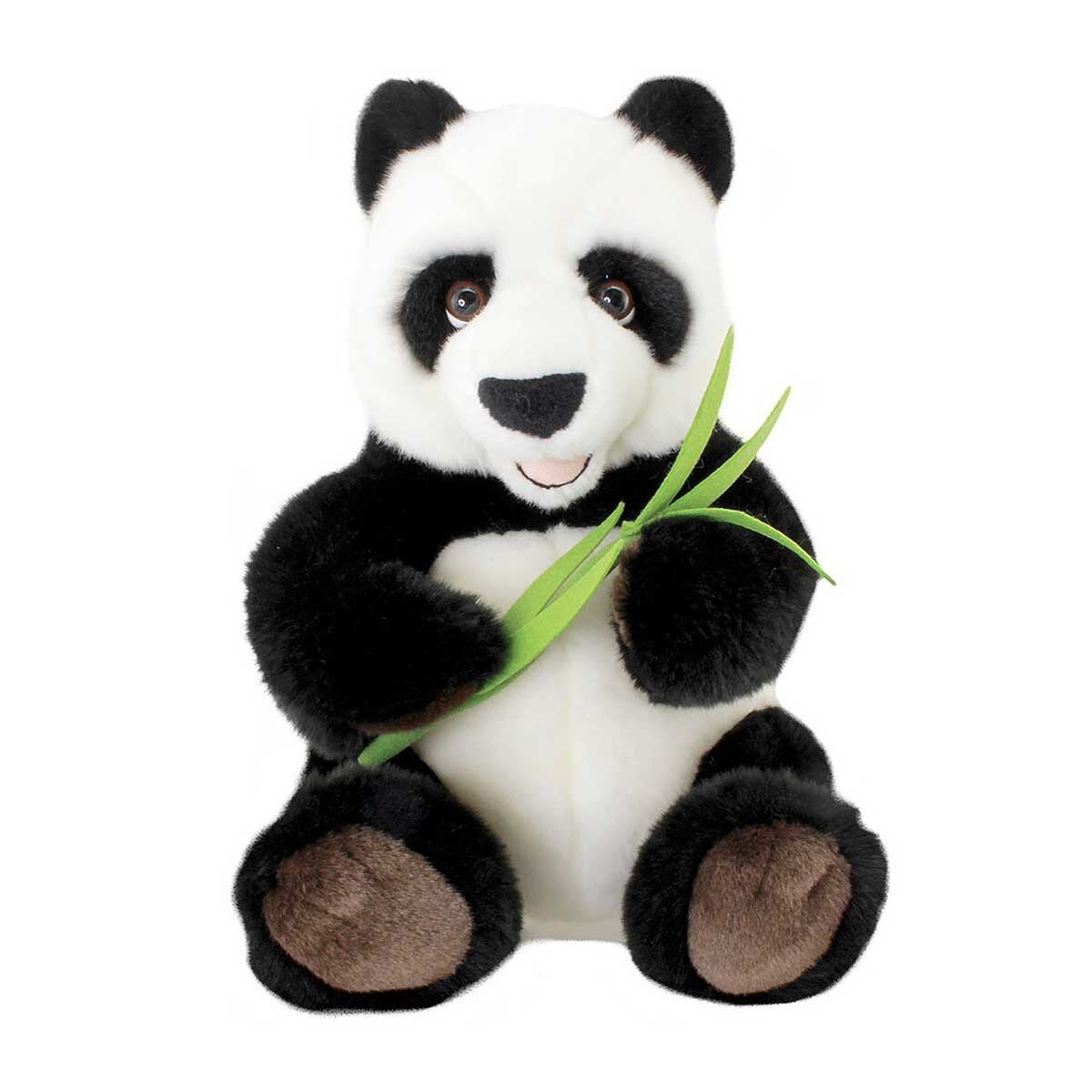 Animals of the World Peluş Oyuncak 30cm - Bambulu Oturan Panda