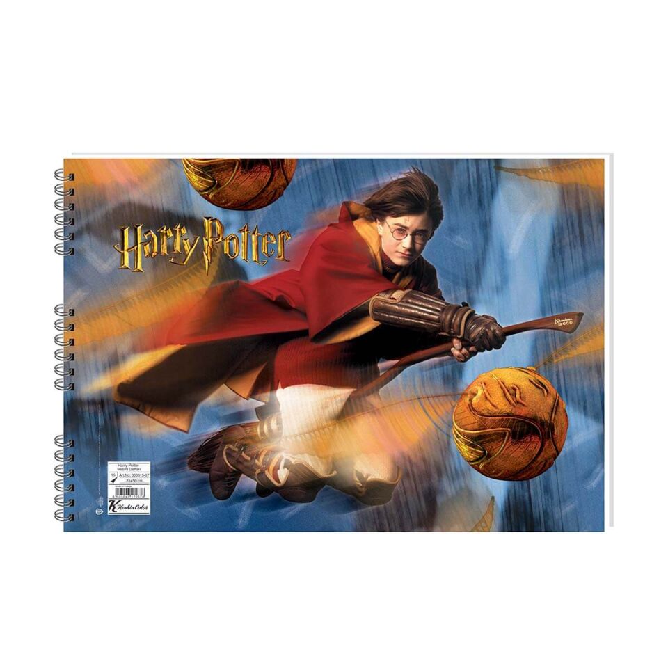 Harry Potter 35x50 cm 15 Yaprak Resim Defteri