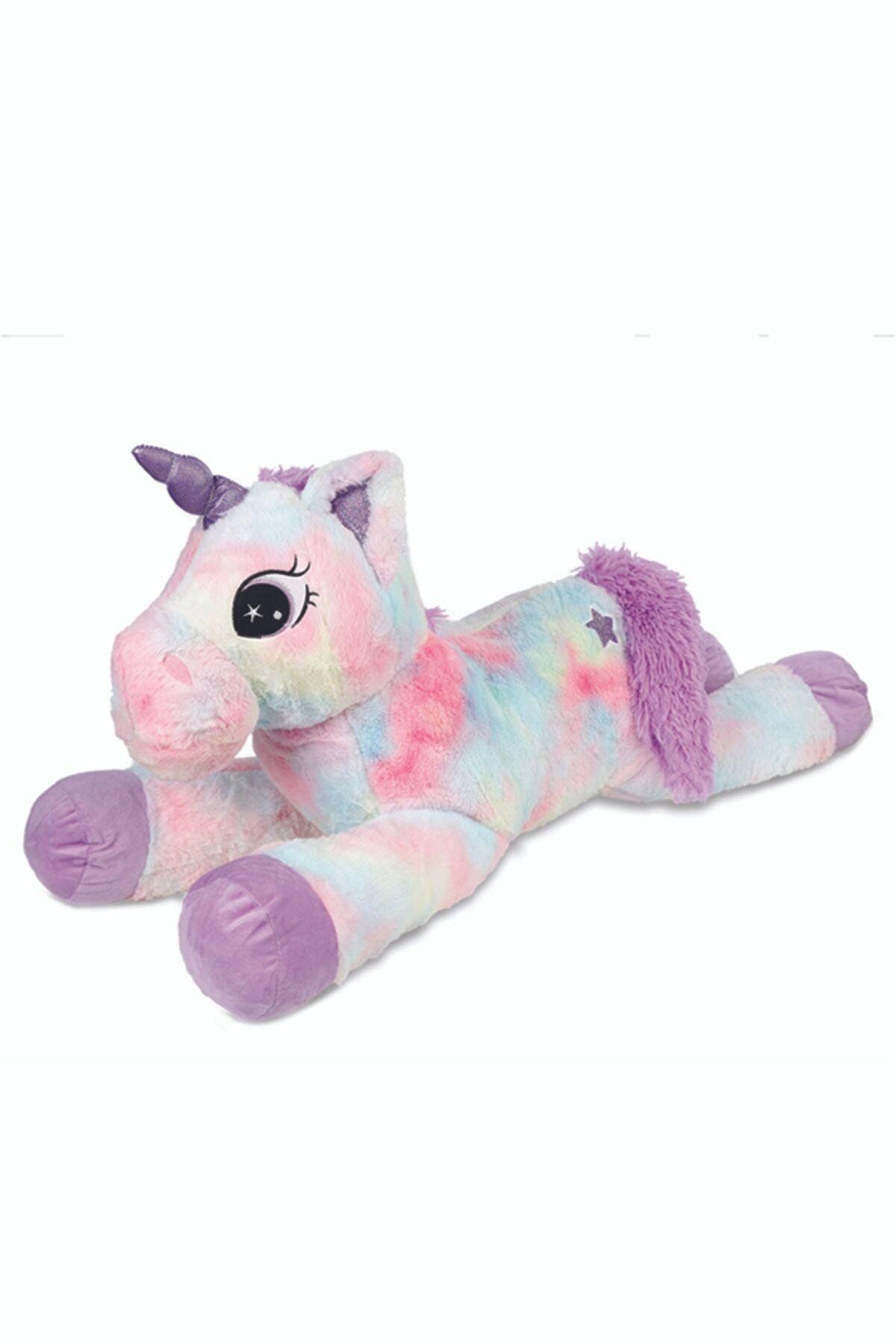 Yatan Unicorn 100 cm Peluş Oyuncak
