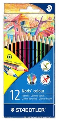 Staedtler Noris Color 12 Renk Kuru Boya