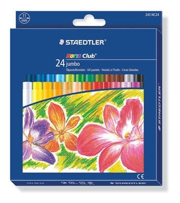 Staedtler Noris 24 Renk Jumbo Pastel Boya