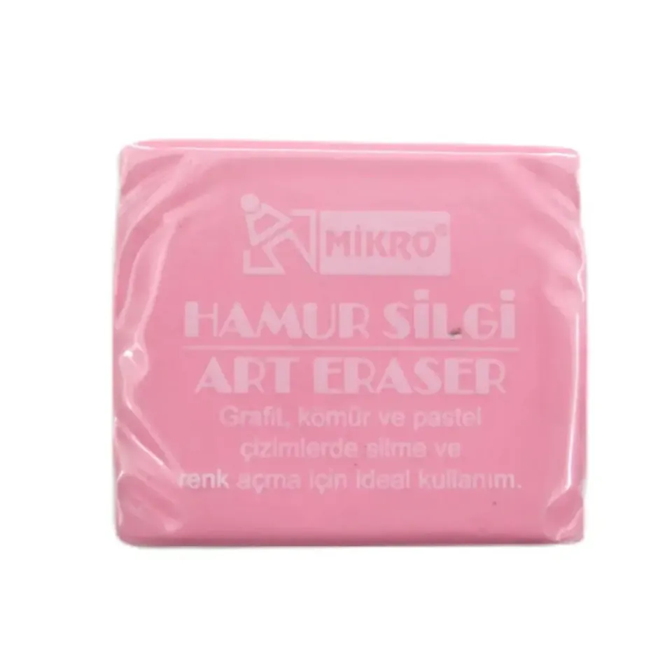 Mikro Hamur Silgi Pastel Renk