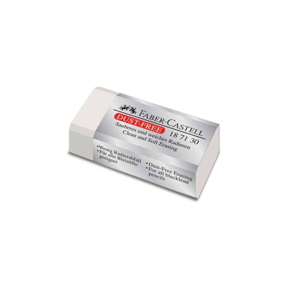 Faber Castell Dust Free Beyaz Silgi Küçük