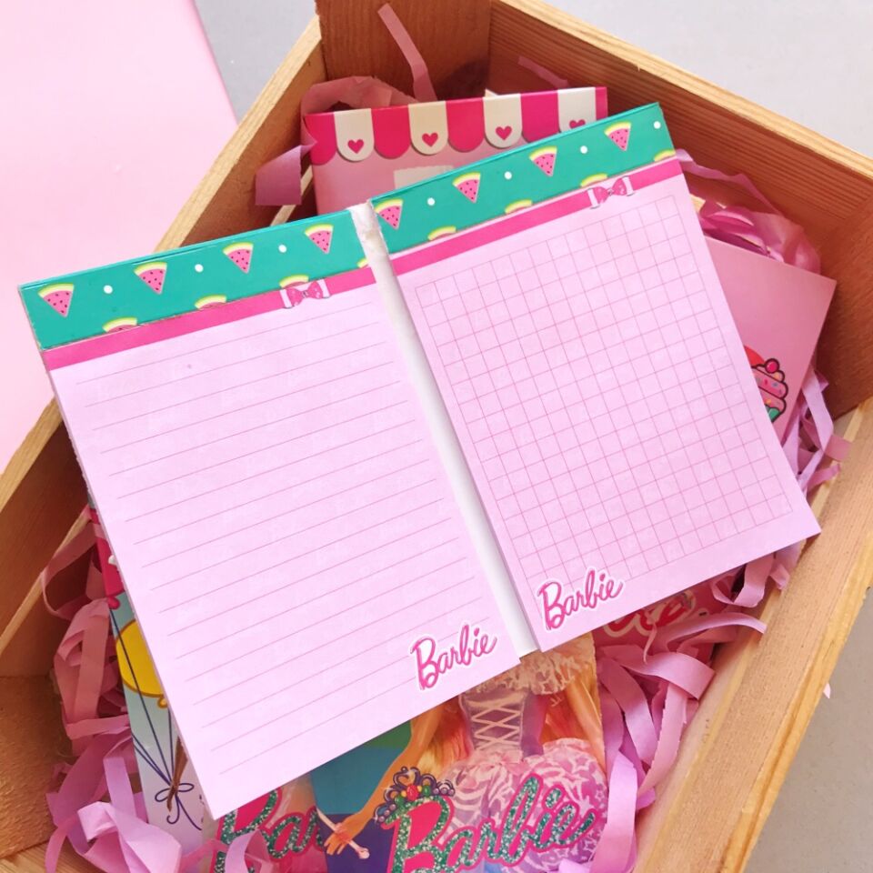 Barbie İkili A7 80 Yaprak Not Defteri