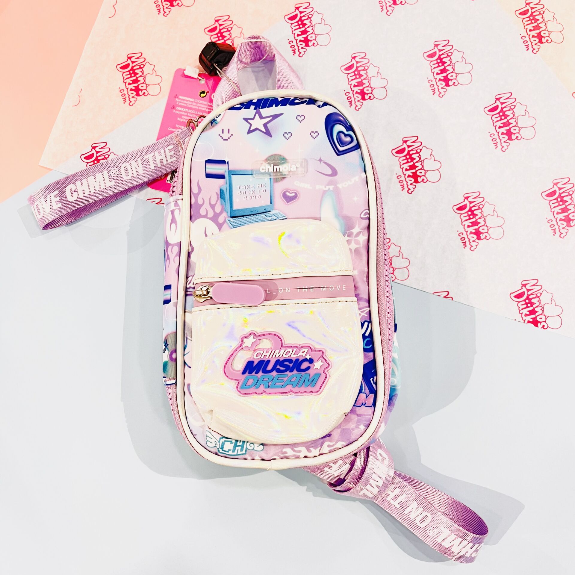 Chimola Purple Penbag Kalem Çantası