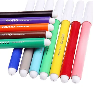 Giotto Turbo Maxi Keçeli Boya Kalemi 12 Renk