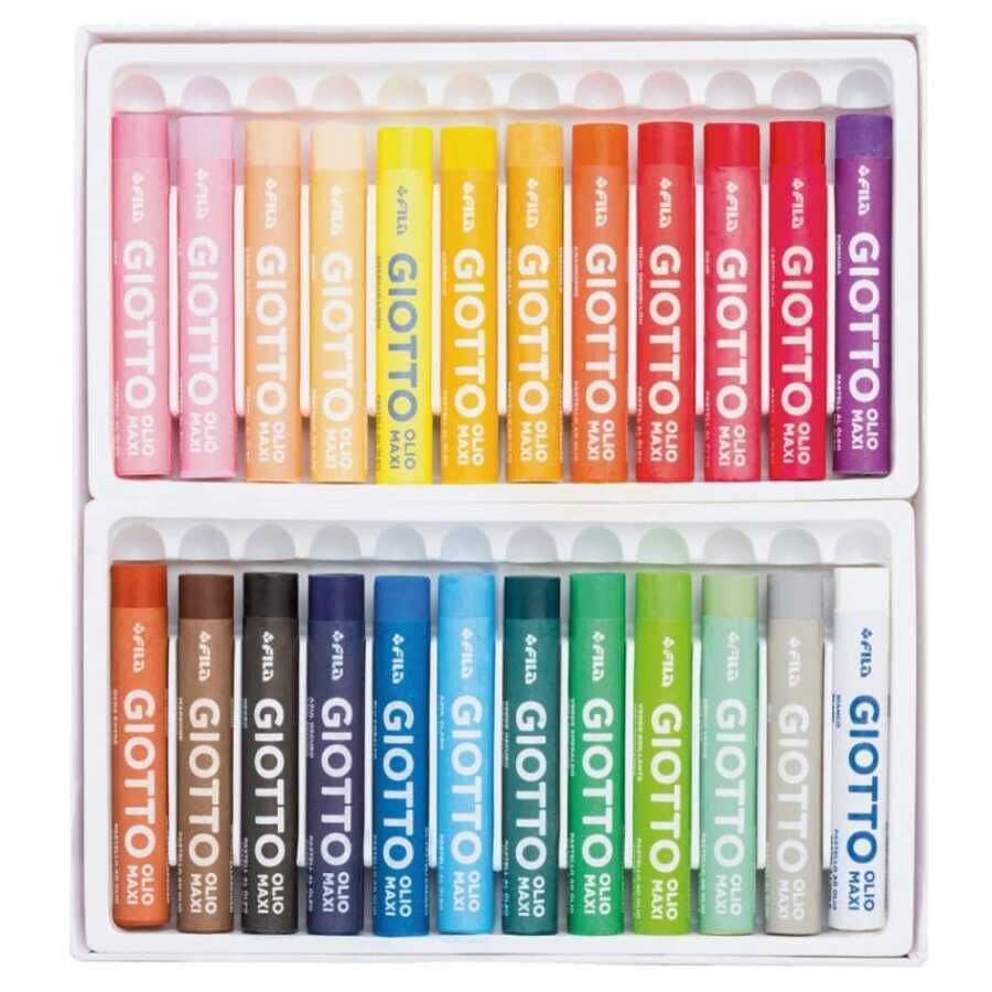 Giotto Olio Maxi Pastel Boya 24 Renk