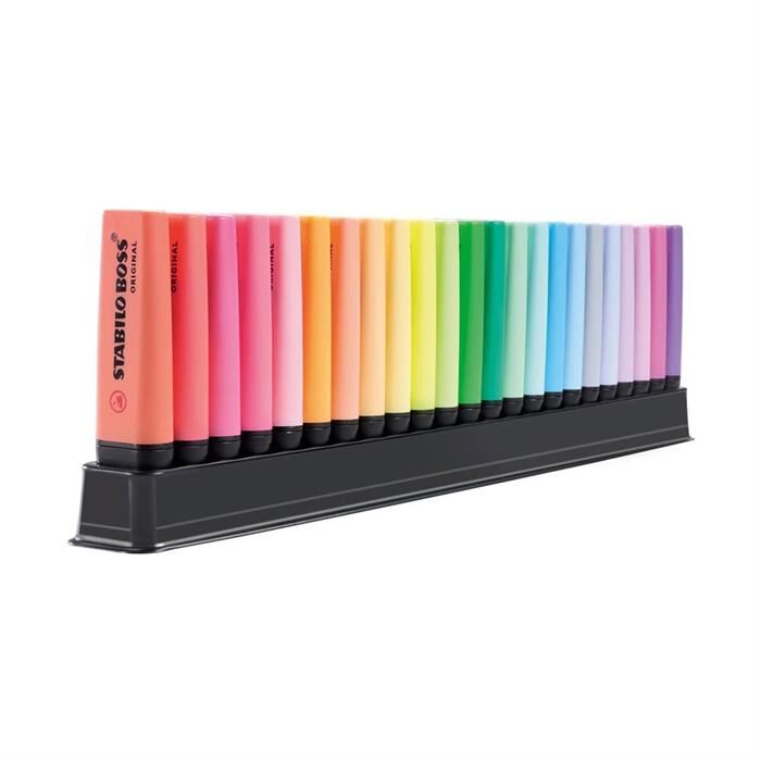 Stabilo Boss Original 50. Yıl Özel Seri 23 Renk İşaretleme Kalemi Seti