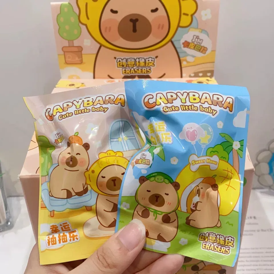 Capybara Sürpriz Silgi