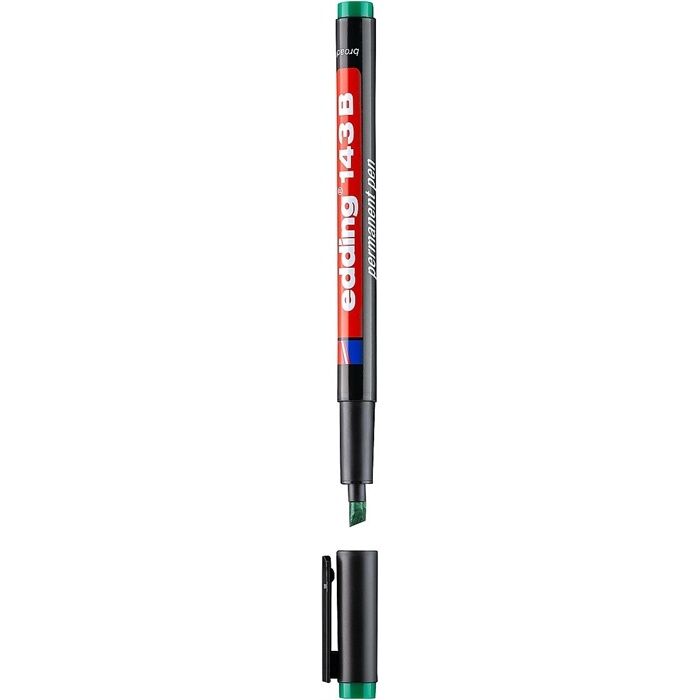 Edding 143B Asetatlı Kalem - Yeşil