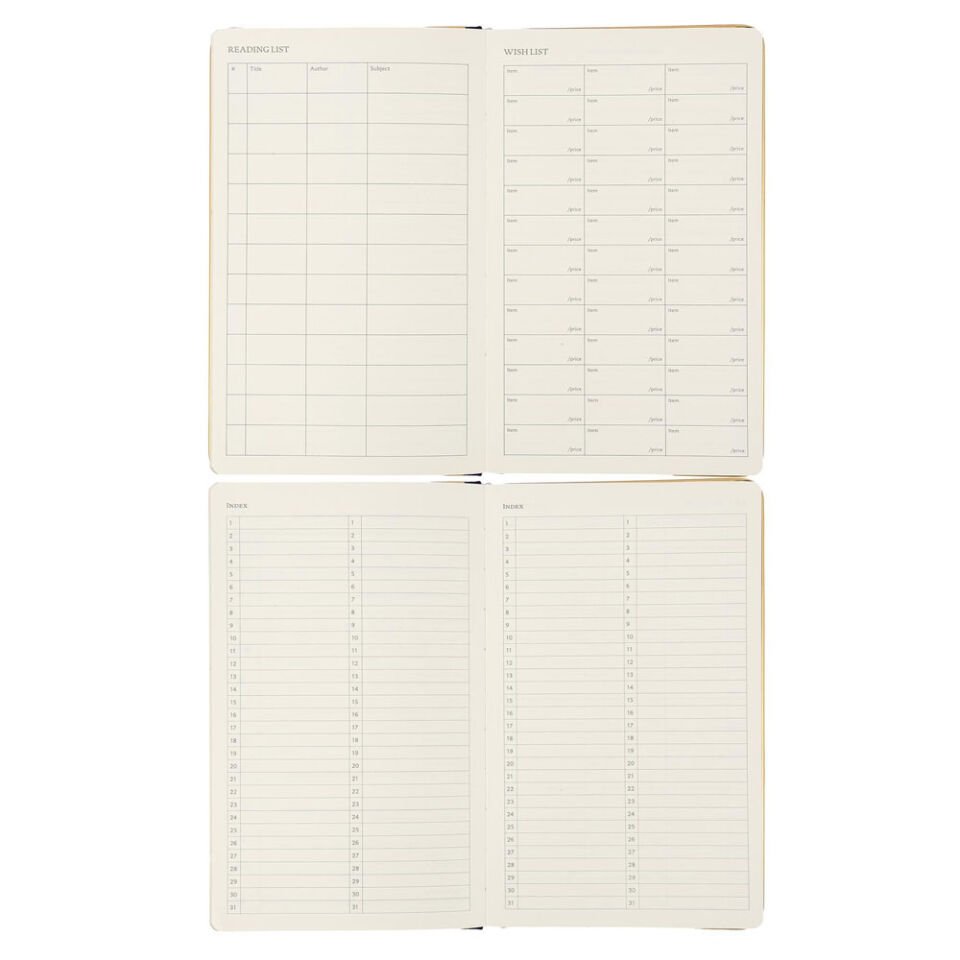 VJ Monaco Vegan Defter 13x21 - 96 Yaprak Çizgili - Nar Rengi