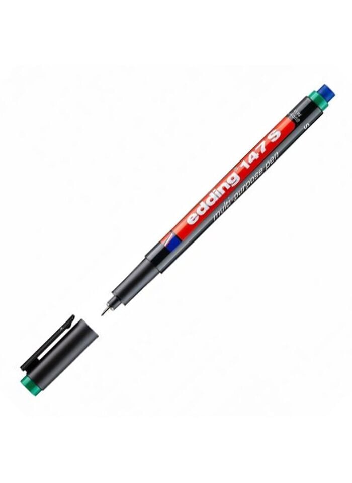 Edding 147S Asetatlı Kalem - Yeşil