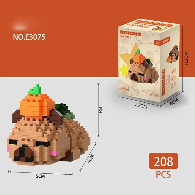 Bricks Kutulu Yapım Seti - Kapibala