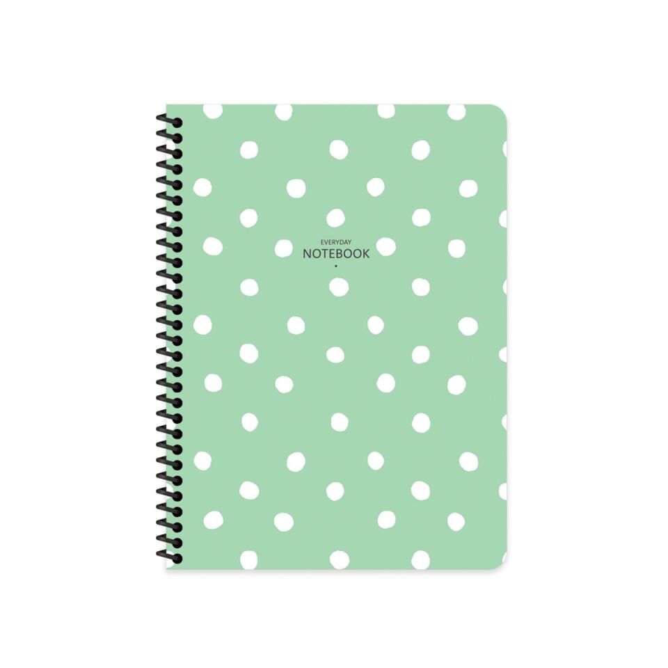 Everyday Notebook 16.5x22,5 Kareli Defter 80 Yaprak  - Puantiye