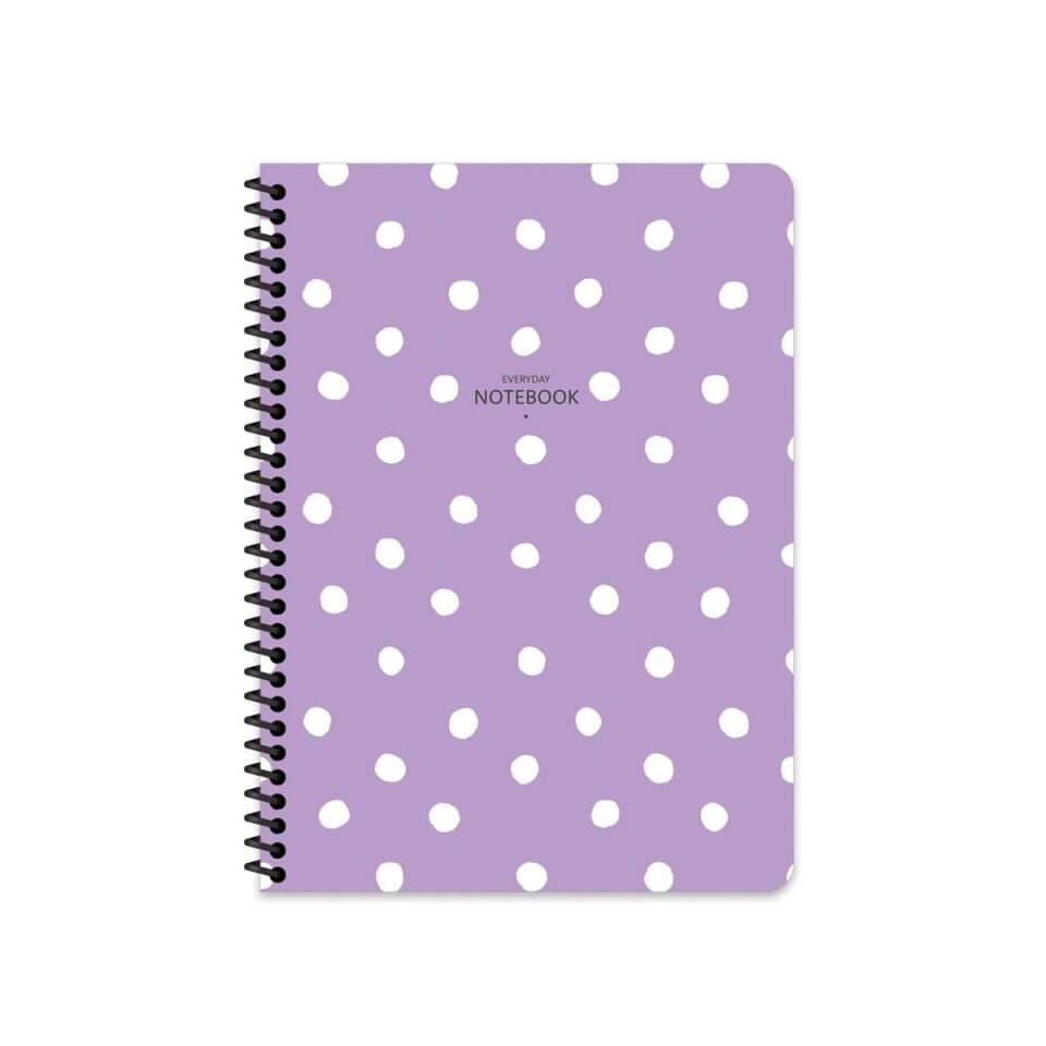 Everyday Notebook 16.5x22,5 Kareli Defter 80 Yaprak  - Puantiye