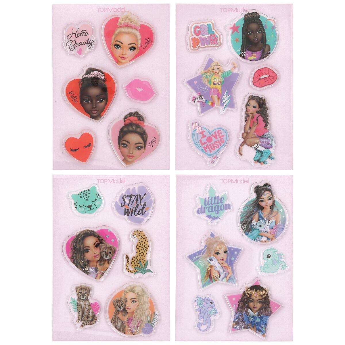 Top Model Glibbies Jel Sticker