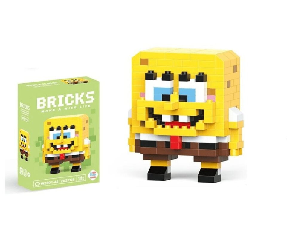 Bricks Kutulu Yapım Seti - Sünger Bob
