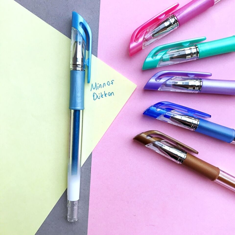 Edding 2185 Jel Mürekkepli Kalem - Açık Mavi