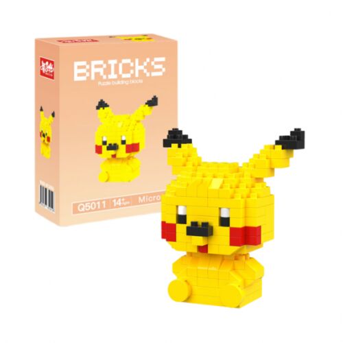 Bricks Kutulu Yapım Seti - Pikachu