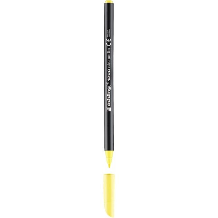 Edding 1200 Grafik Kalemi - Pastel Sarı